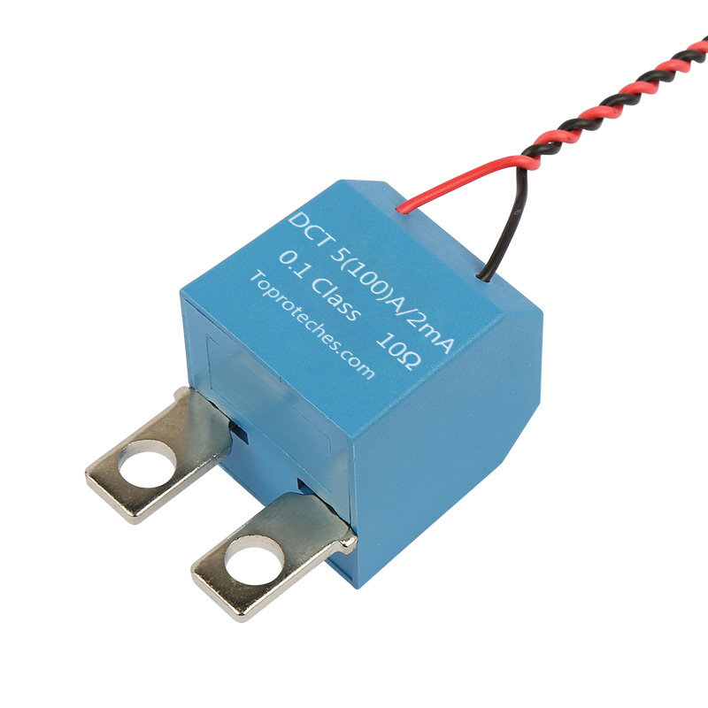 100A抗直流分量微型电流互感器带铜脚 规格：5(100)A/2.5mA 0.1级