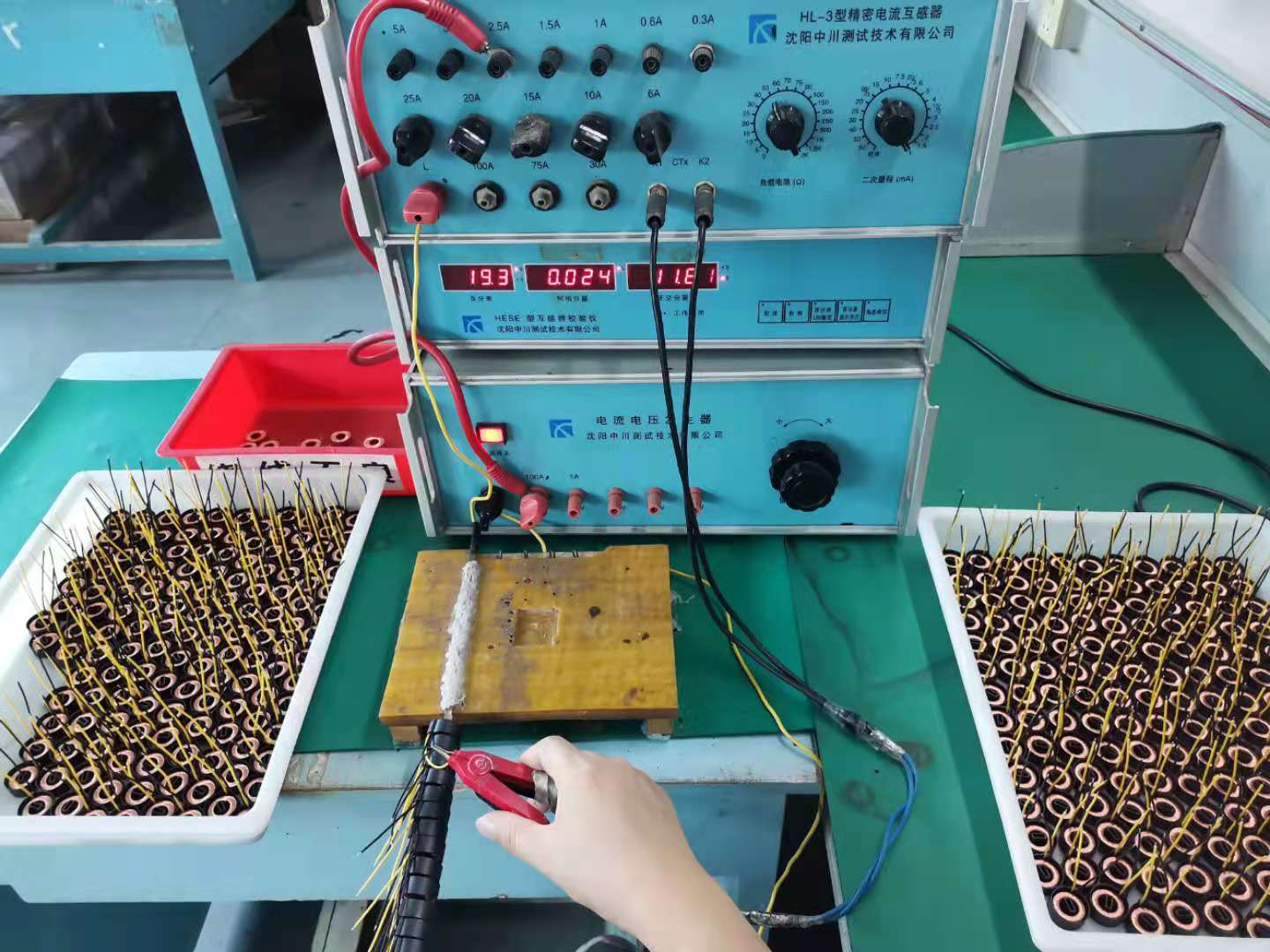 Phase angle error and Amplitude error tester