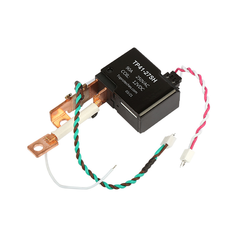 Single phase 90A shielded latching relay TP41-27SH