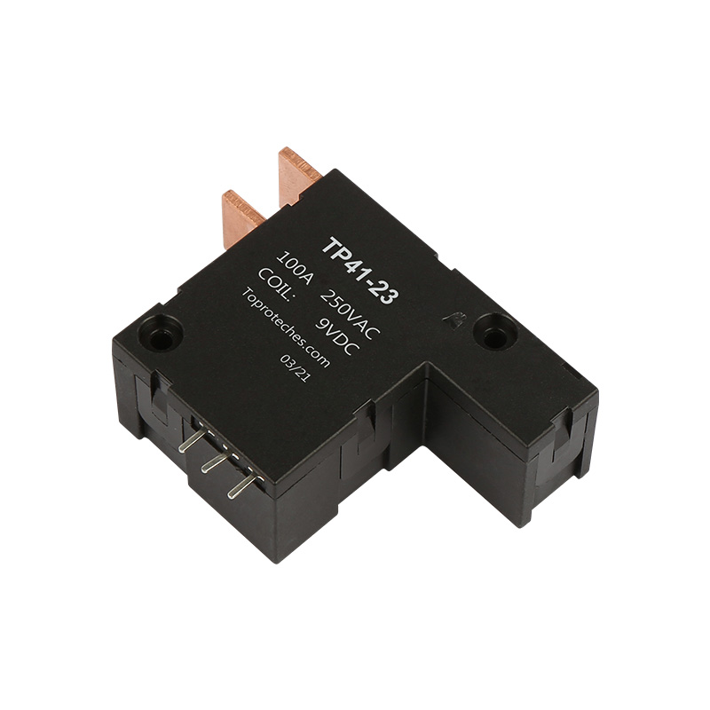 Single phase100A polarized latching relay TP41-23