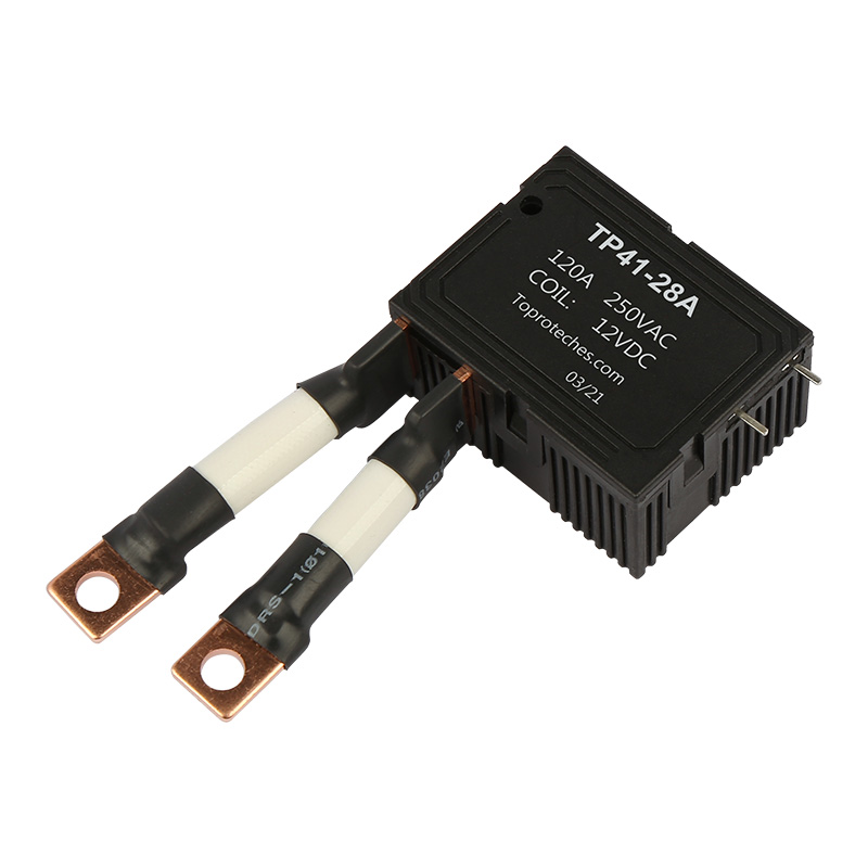 Single phase 120A polarized latching relay TP41-28A