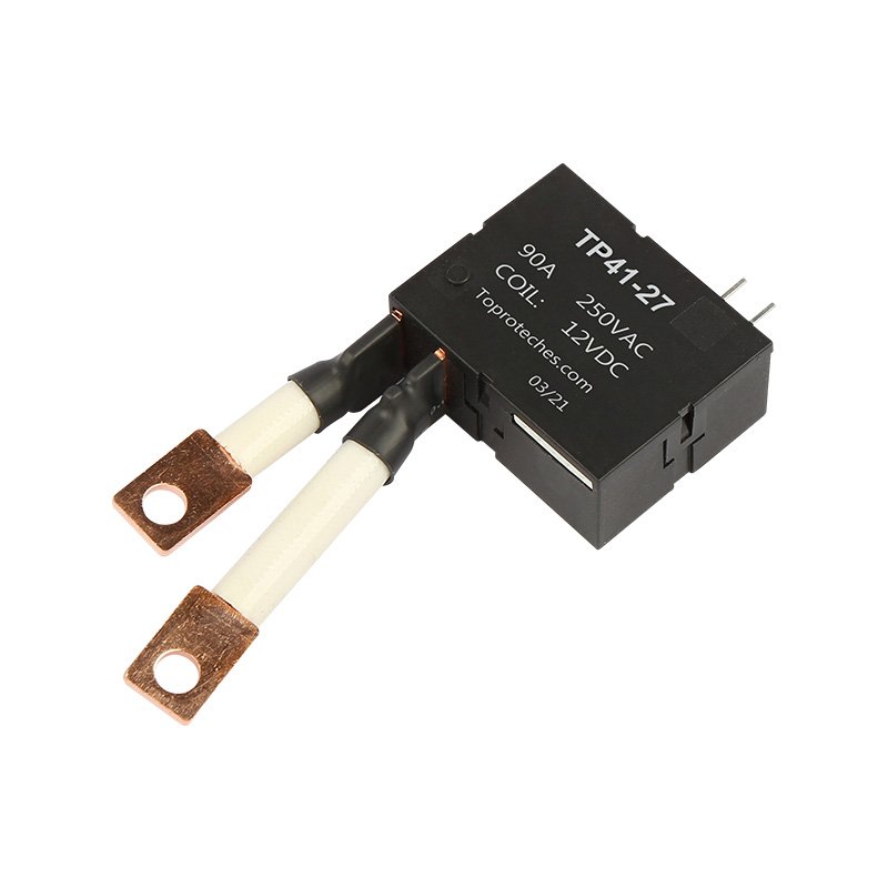 Single phase 90A polarized latching relay TP41-27